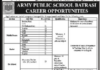Jobs Announced At Army Public School