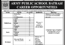 Jobs Announced At Army Public School