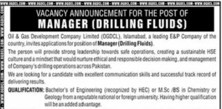 Oil and Gas Development Company Limited OGDCL Islamabad Jobs 2022
